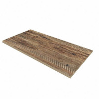 Ступень из керамогранита Brigantina BGs01 30,6x60,9x8 Oak